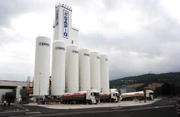 Impianti di stoccaggio e distribuzione gas del gruppo Sapio.